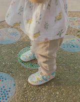 Bloom White Canvas Soft Sole