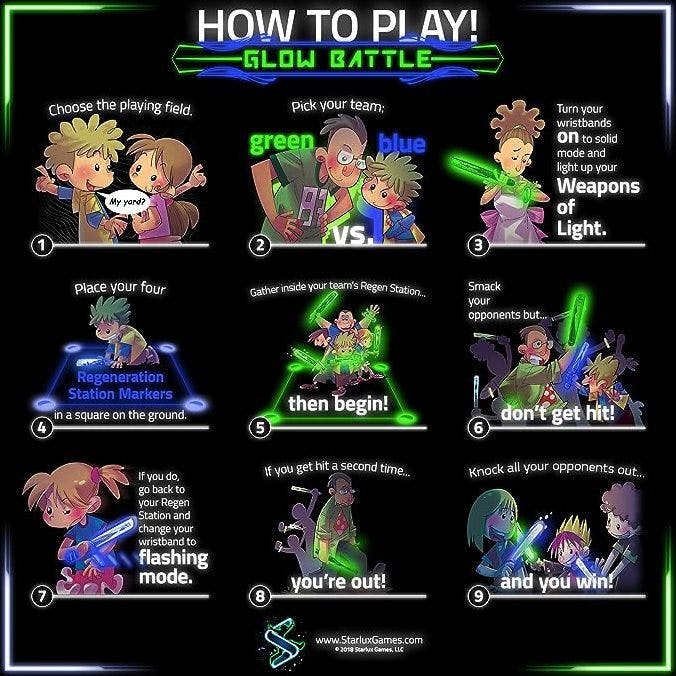 Glow Battle - Family Pack