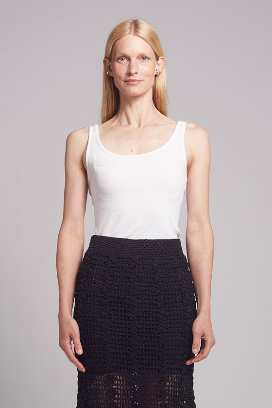 MIA RIB TANK | WHITE