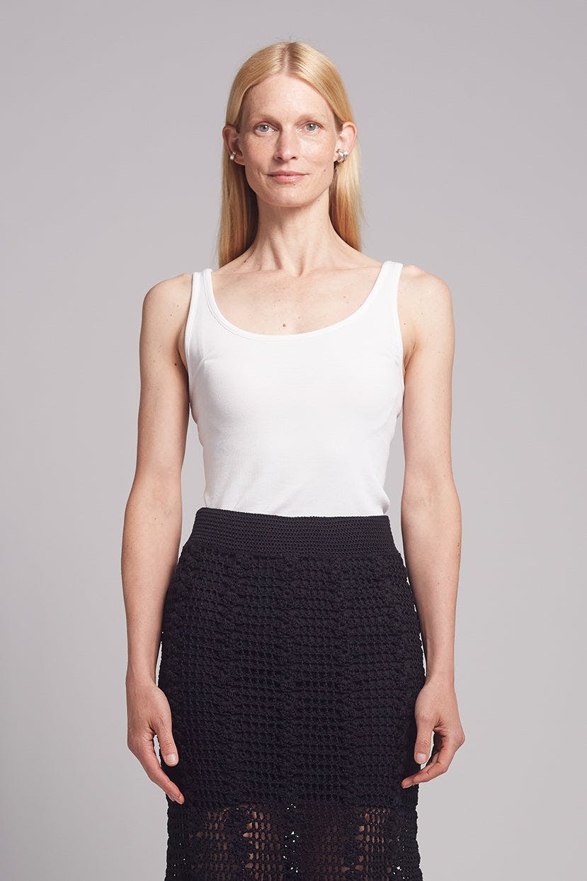 MIA RIB TANK | WHITE