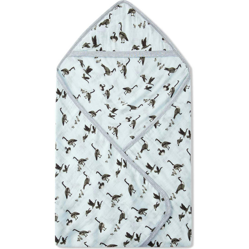 Goose Bamboo Hooded Swaddle Blanket