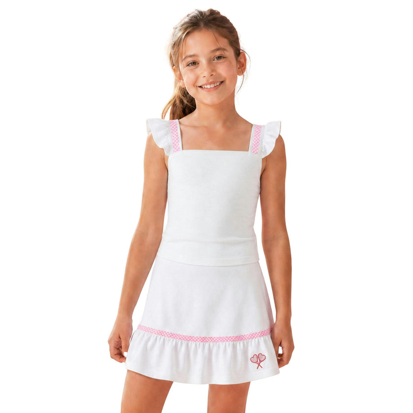 Love All Littles Doris Resort Tennis Top