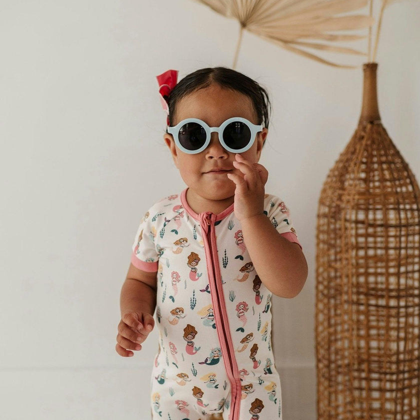 Summer Zip Romper Mermaid