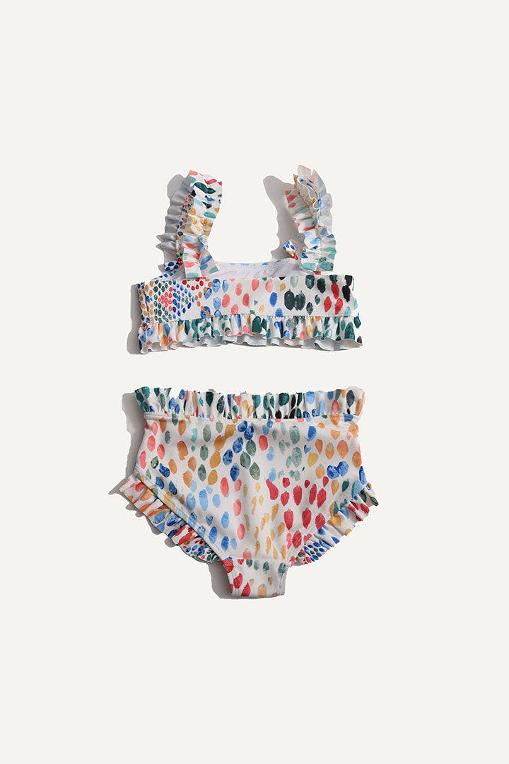 MISTY RUFFLED TANKINI