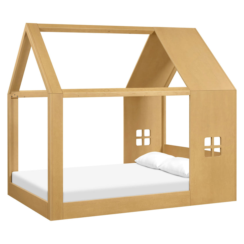 Uchi Montessori-Inspired House Full Bed in Honey