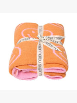 Malibu Sugars' Two Tone Happy Face Reversible Blanket