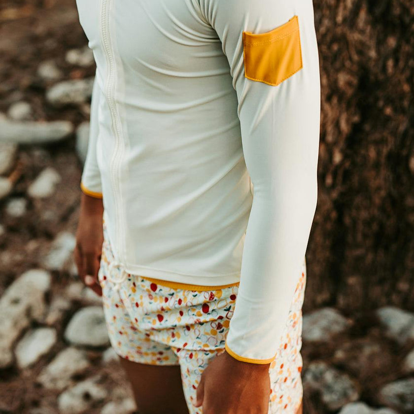 Tommaso Swim Shorts Lemon Print