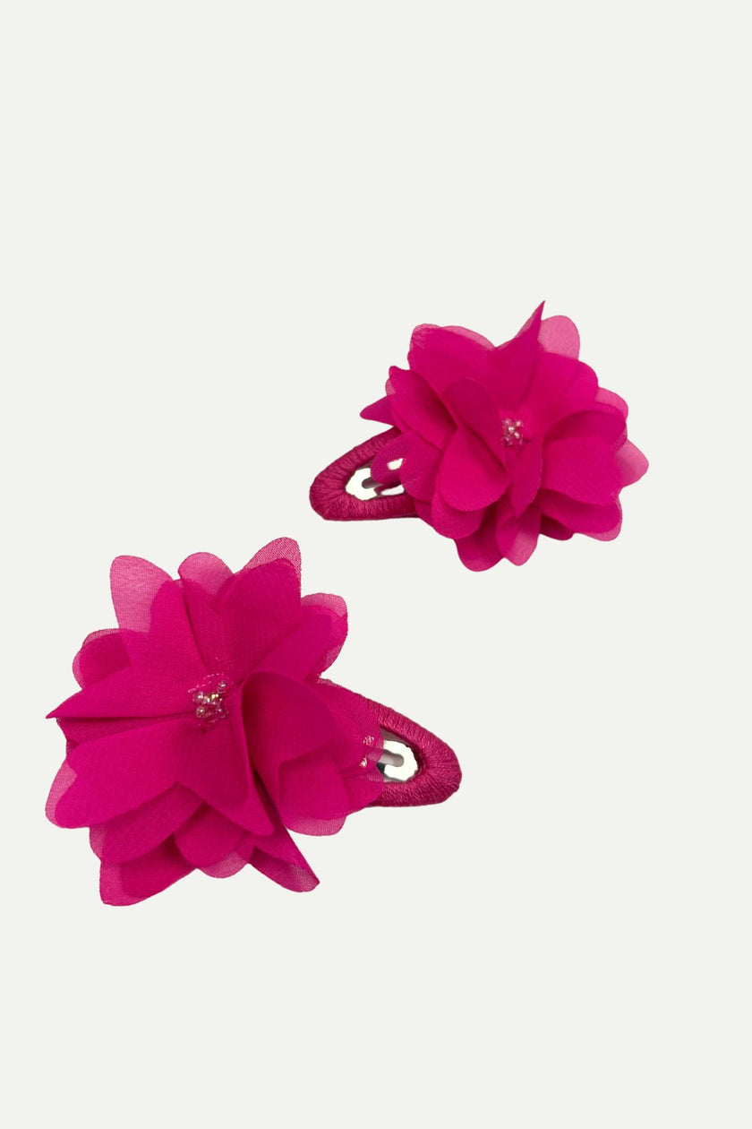 3D FLOWER HAIR CLIPS (SET OF 2)