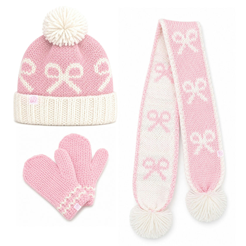 Bows Knit Accessories Bundle