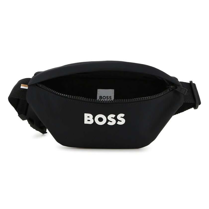 Black Logo Waist Bag
