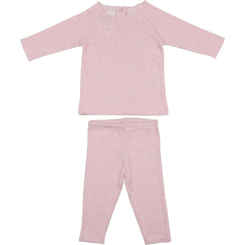 Wave Stripe 2-Piece Top & Pant Set