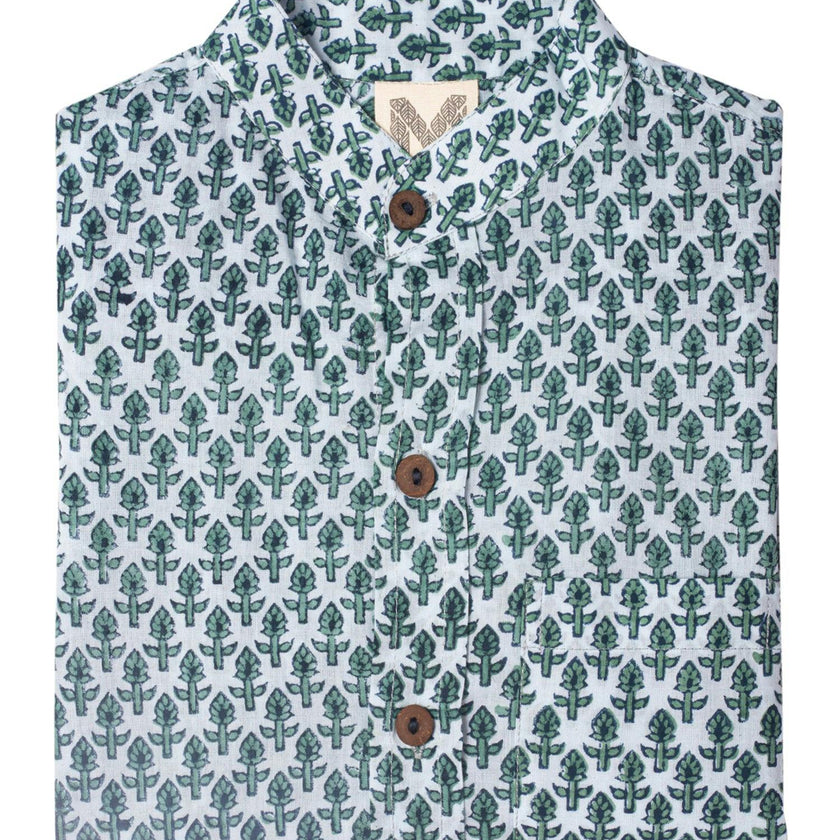 Block Printed Shirt for Boys