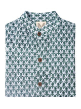 Block Printed Shirt for Boys