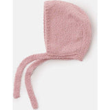 Baby Girls Fuzzy Chin Tie Bonnet