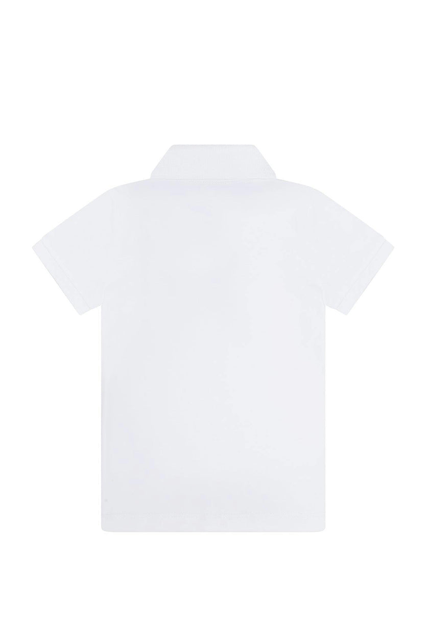 White Pima Cotton Polo Shirt