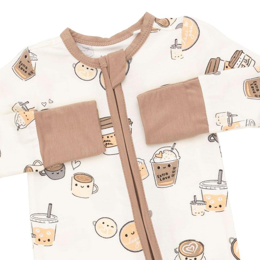 Love You A Latte - Convertible Romper