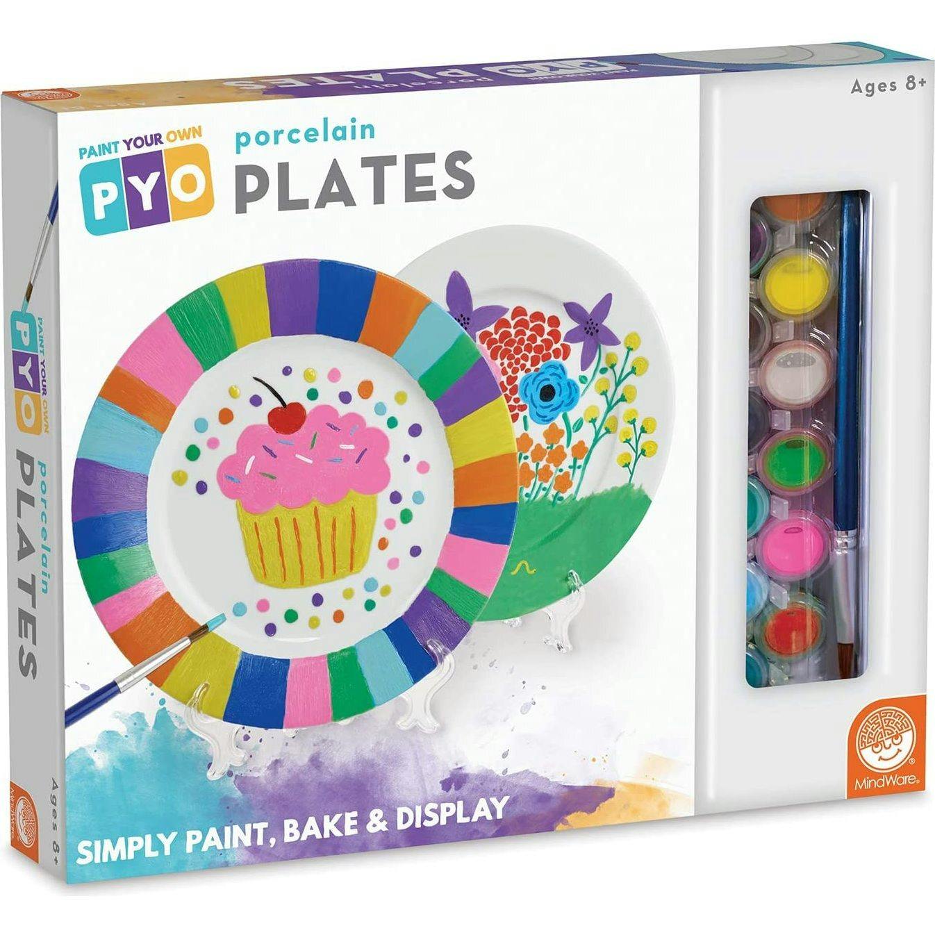 Mindware Paint Your Own Porcelain: Plates