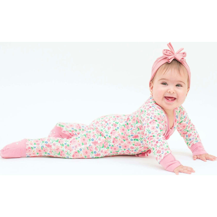 Ditzy Floral One Piece Pajama