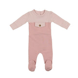 Snap Pocket Long Sleeve Footie