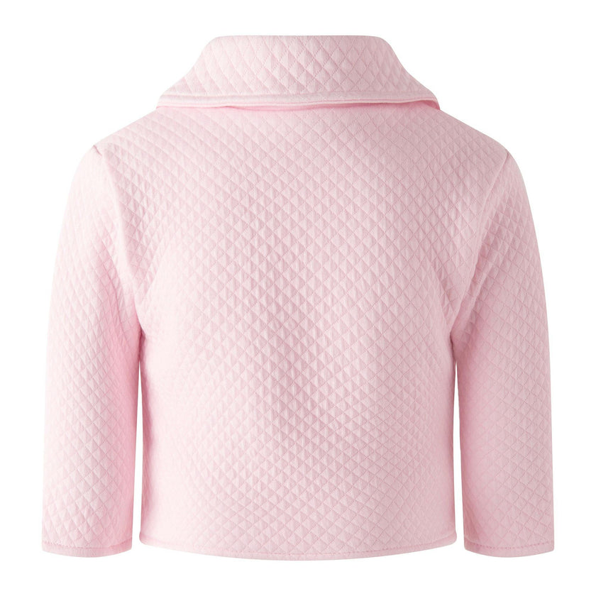 Pink Pima Quilted Jacket