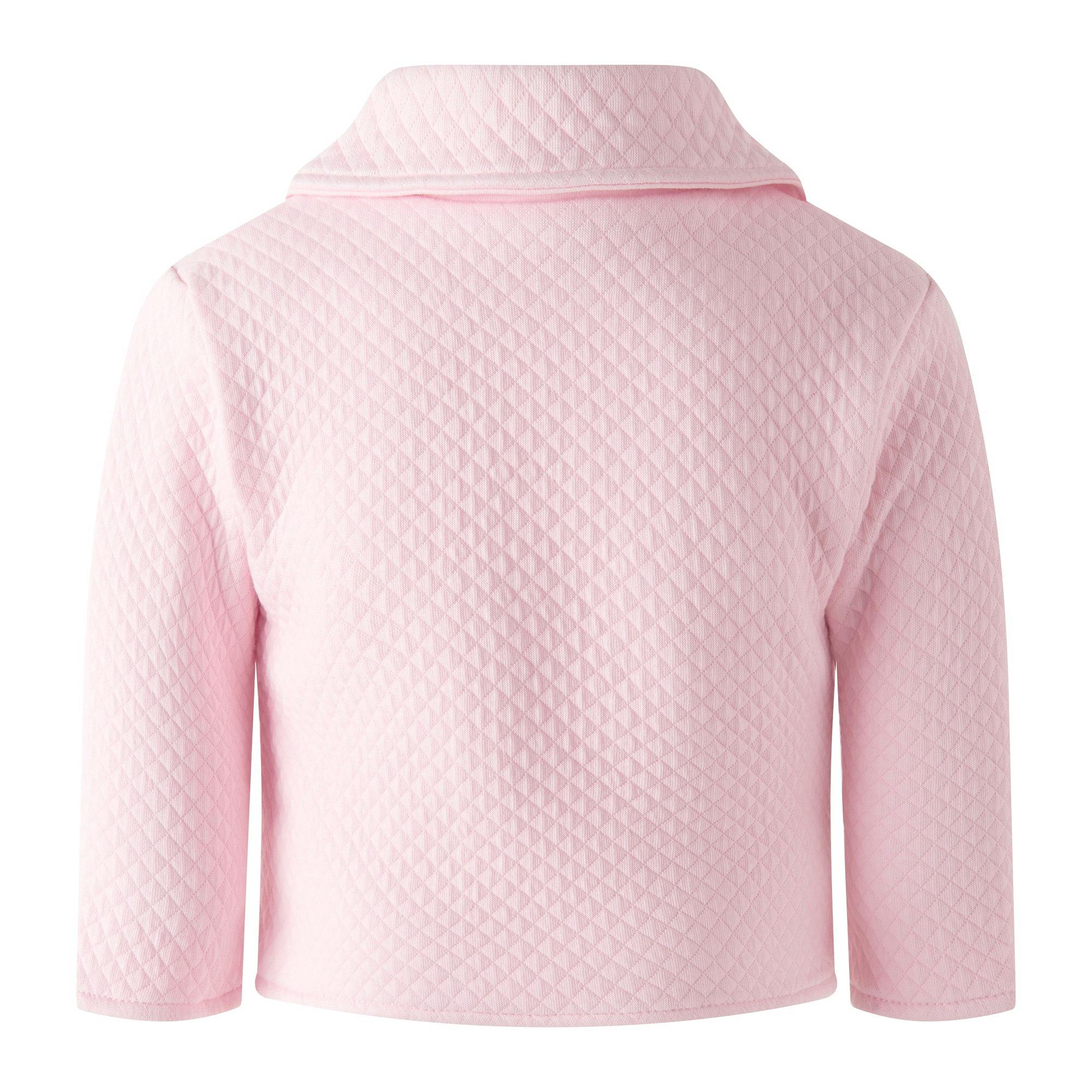 Pink Pima Quilted Jacket