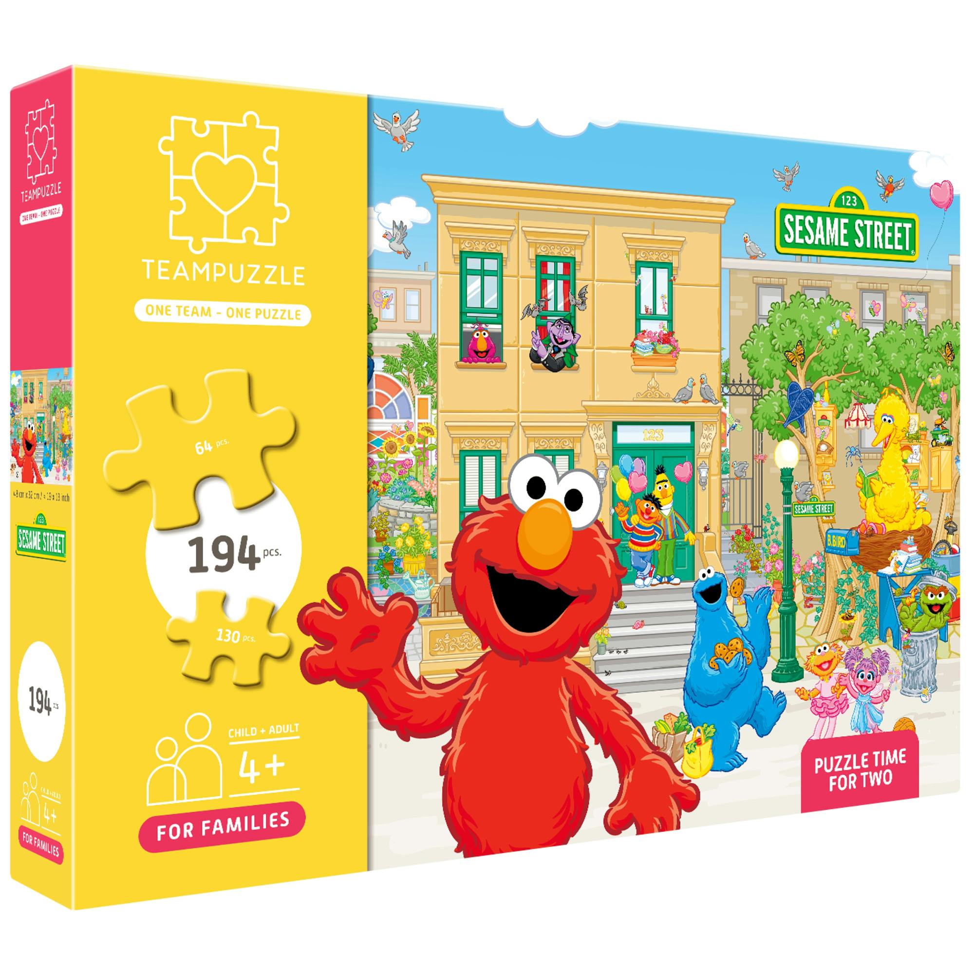 TeamPuzzle: Sesame Street - 194pc