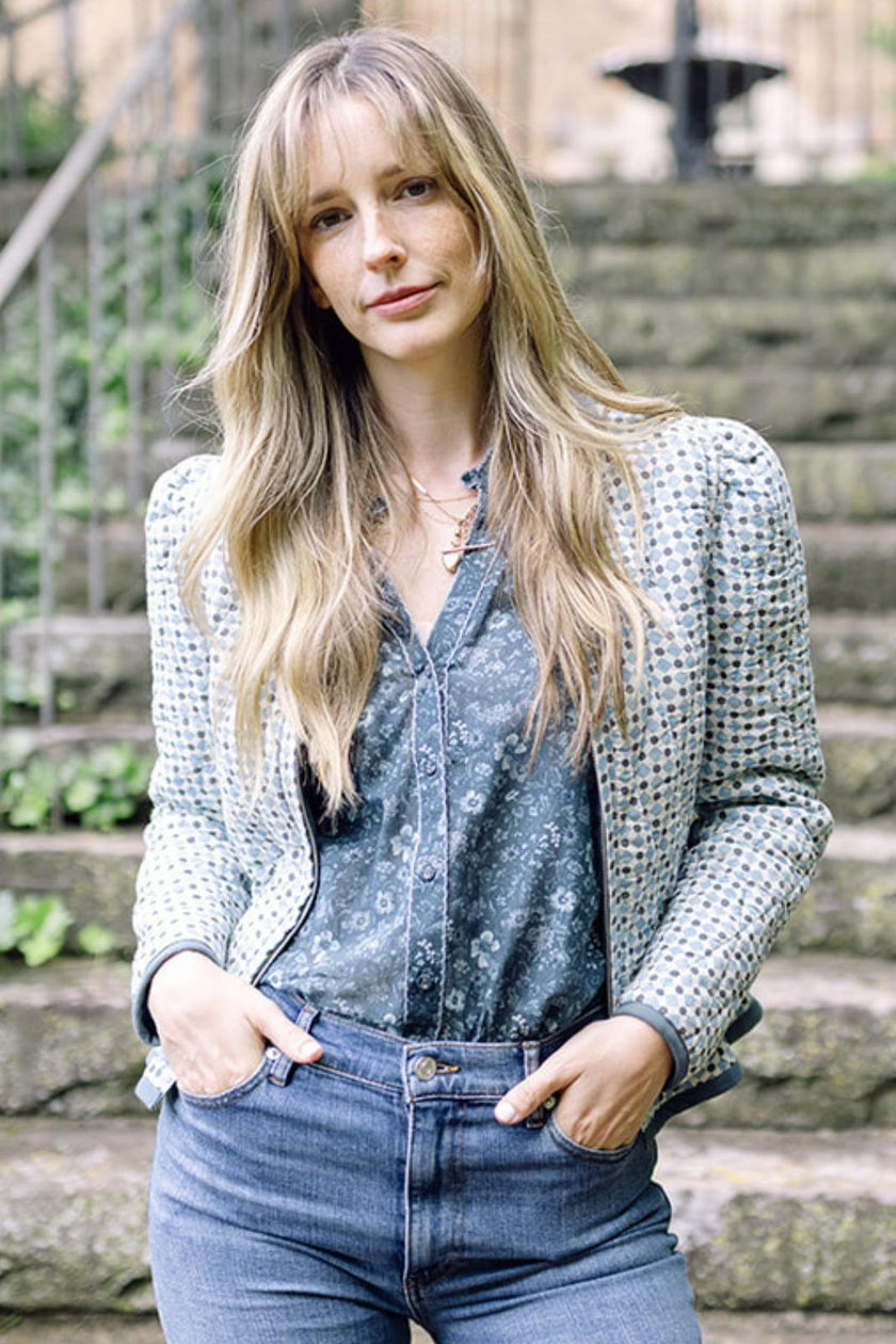 Leighton Jacket in Moroccan Tile