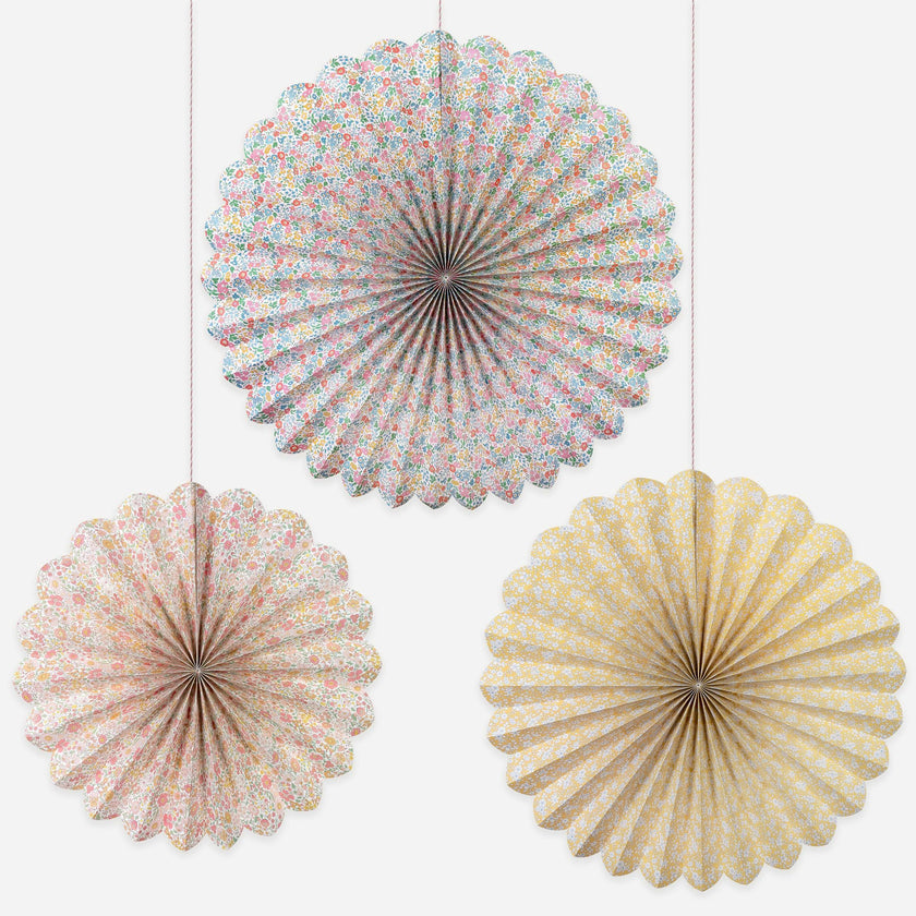 Meri Meri x Liberty Giant Pinwheel Decorations