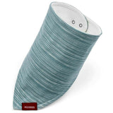 Blue Stripe Organic Cotton Three-Layer Kerchief Bib