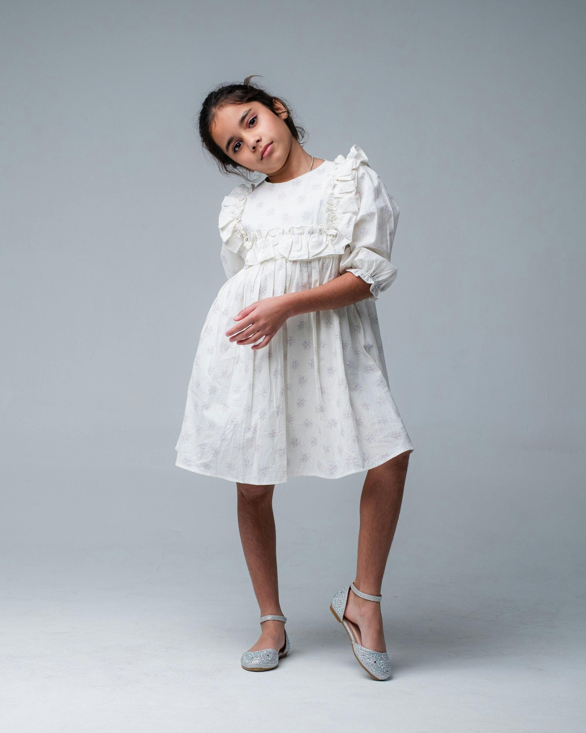 Neomi Dress | Petite Meadow Dots