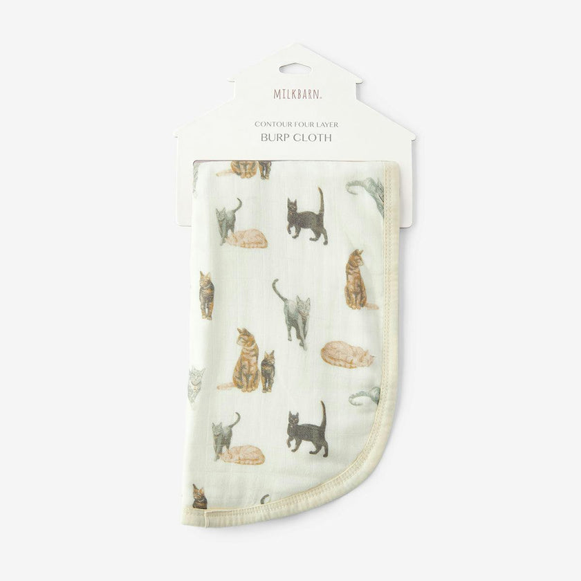 Contour Four Layer Burp Cloth