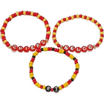 Swiftie & Chiefs Bracelet Set