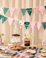 Camp Bunting Banner - gingham garland