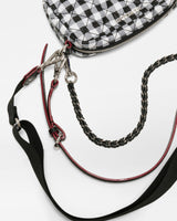 Black/White Gingham Mini Crosby
