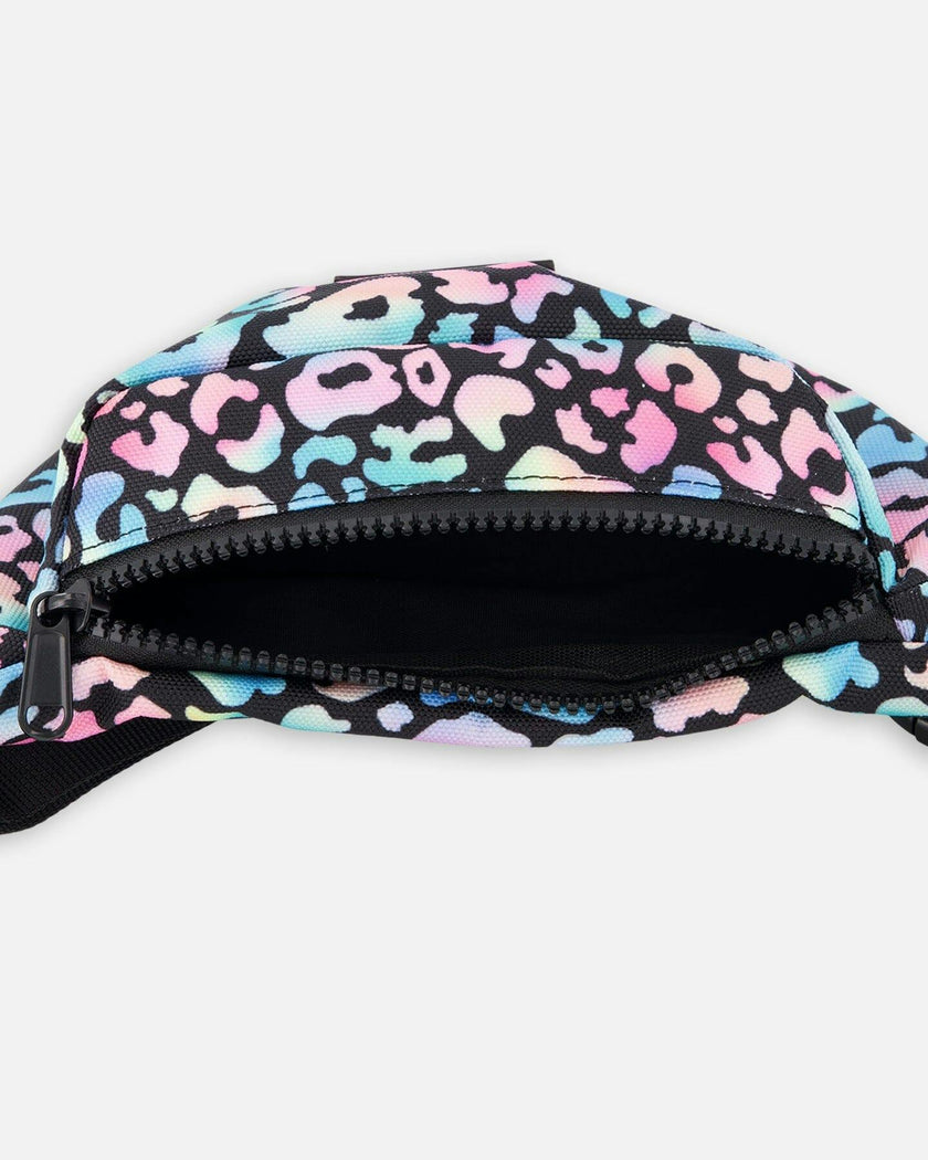 Fanny Pack Black Animal Print