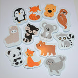 Bath Time: Stickers - Furry Friends
