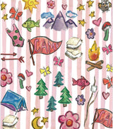 “Happy Camper” Minky Blanket