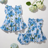 Baby Girls Harper Dress Set - Hibiscus Floral