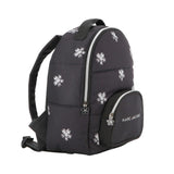Girls Black Logo Backpack