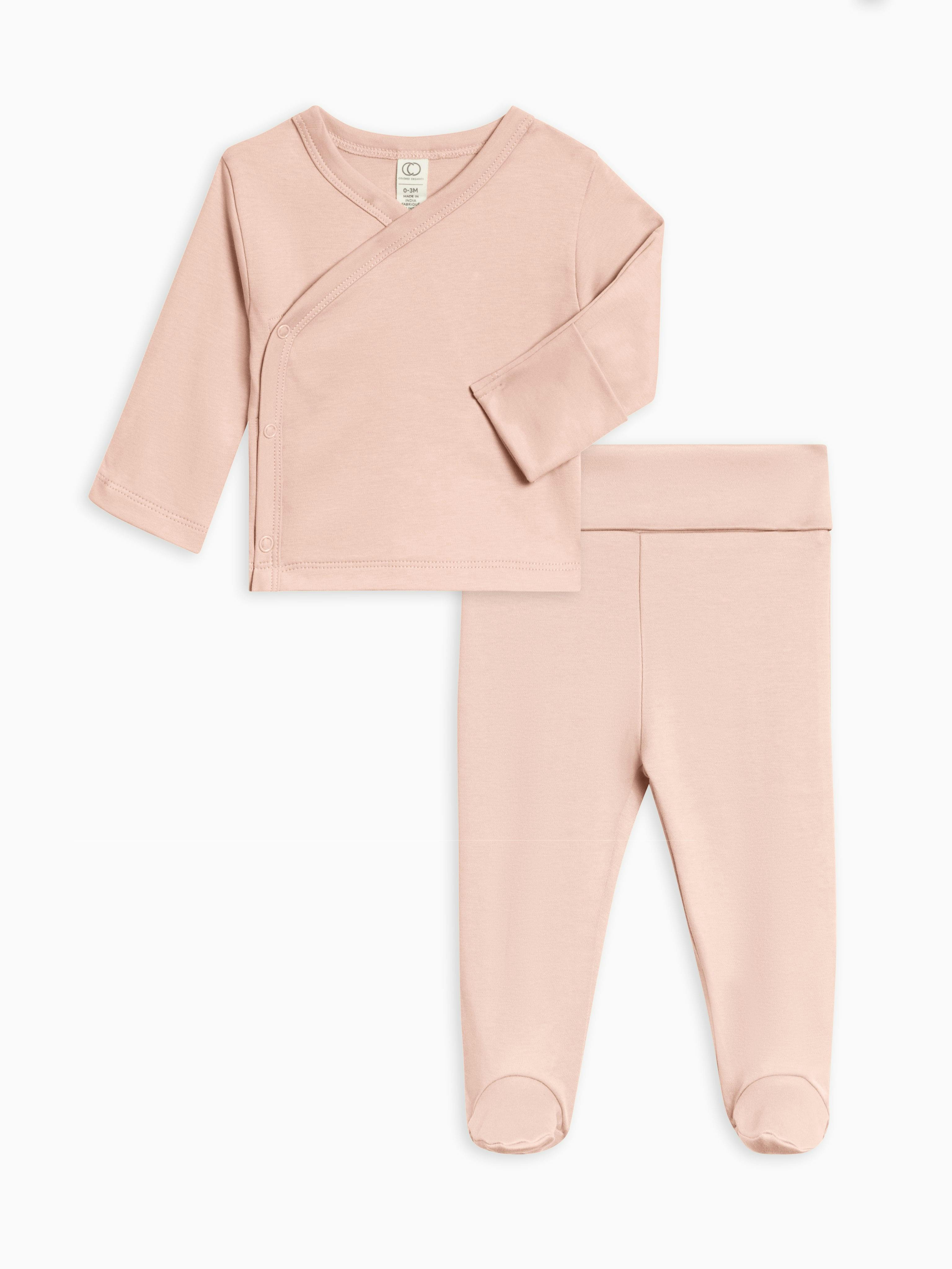 Classic Riley 2 Piece Kimono Wrap Top and Pant Set