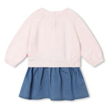Pink Snail Knit Dress