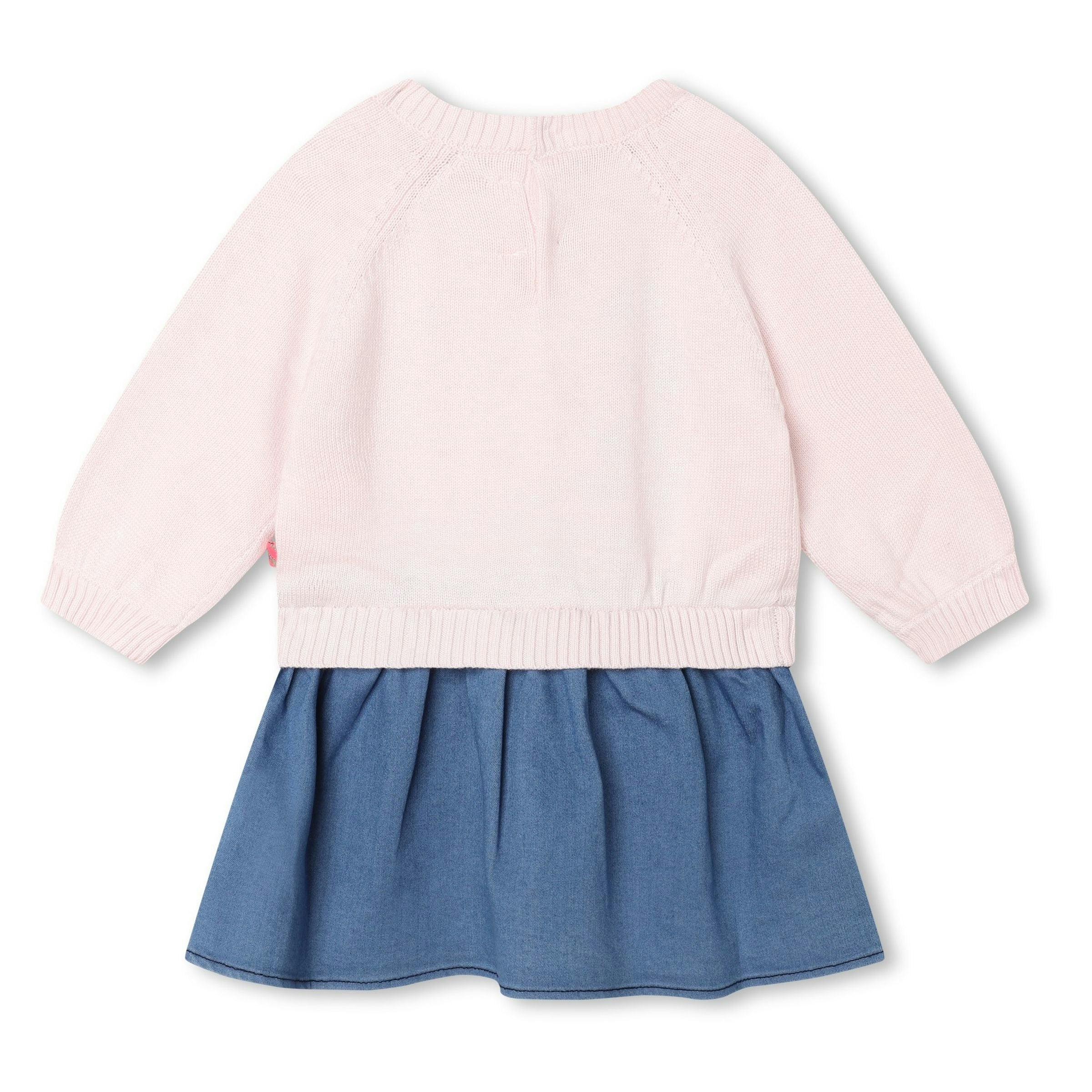Pink Snail Knit Dress