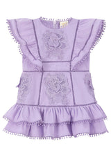 Carloyn Frill Cotton Mini Dress (Baby)