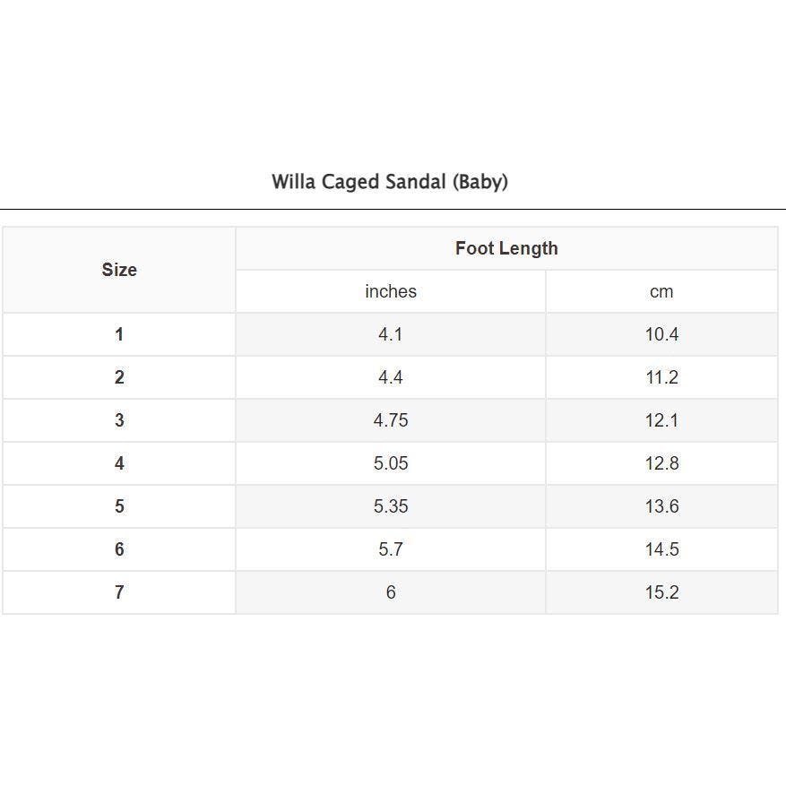 Willa Caged Sandal (Baby)