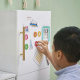 Little Chef Atlanta Large Modular Play Kitchen - White/Gold