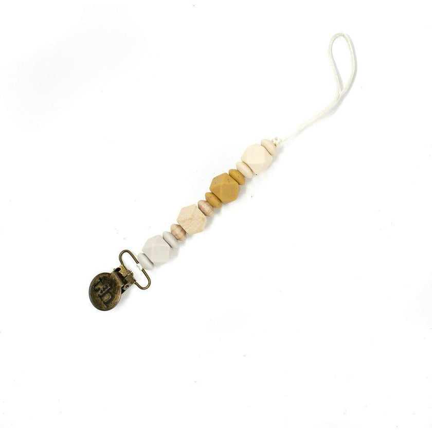 Petite Jewel Pacifier & Toy Clip