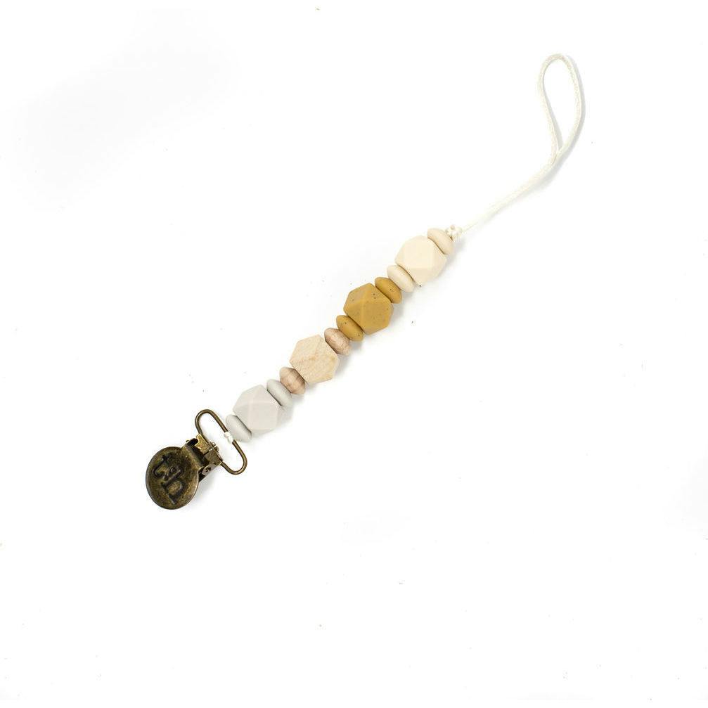 Petite Jewel Pacifier & Toy Clip