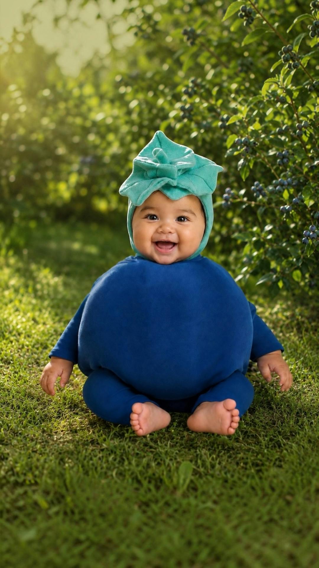 Baby Blueberry Halloween Costume