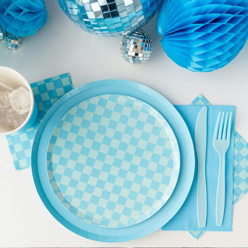 Check It! Out of the Blue Dessert Plates