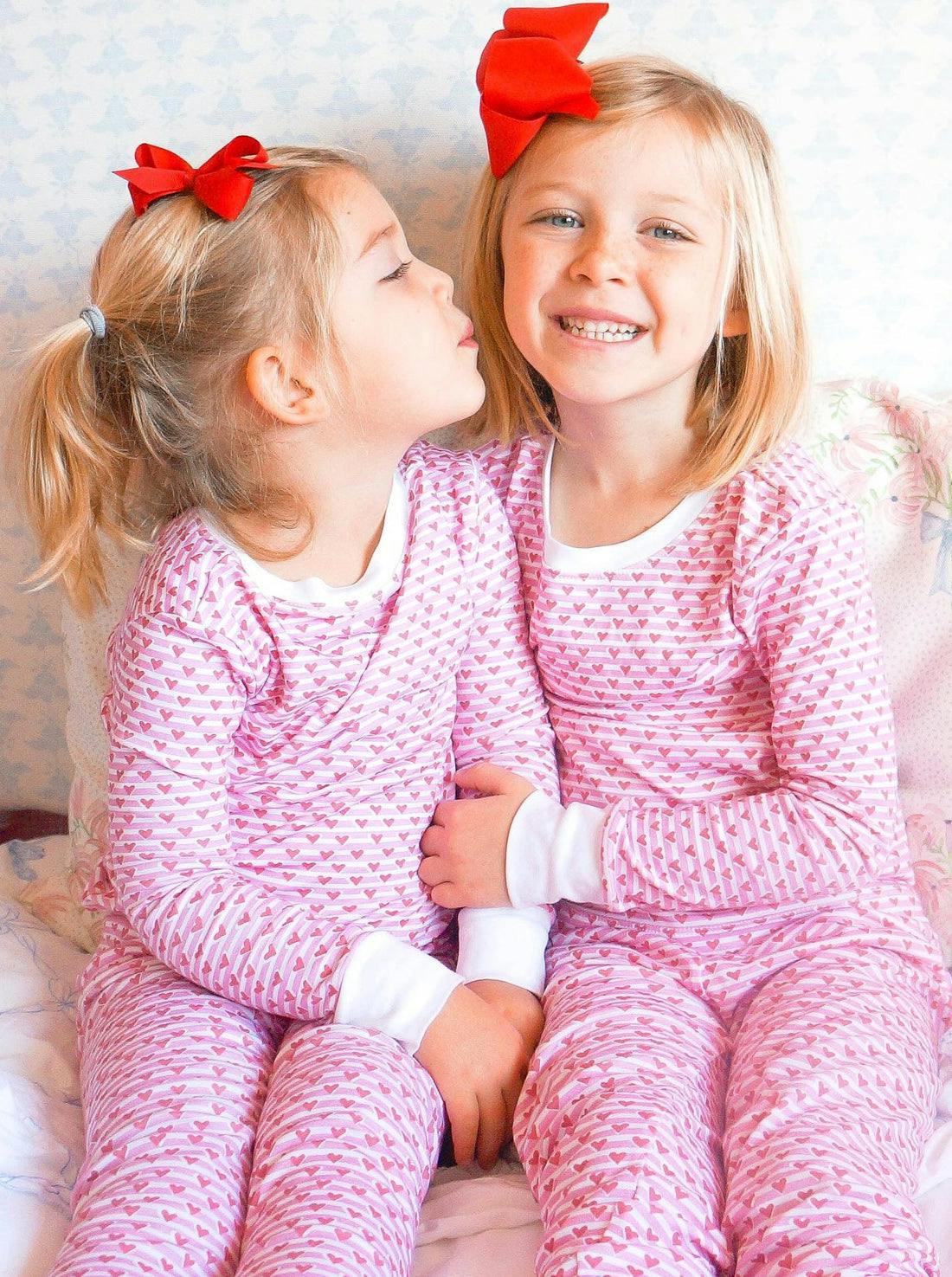 Sailor Hearts Two Piece Pajamas